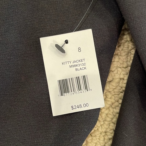 Tahari Moto Kitty Jacket Black - Picture 3 of 11